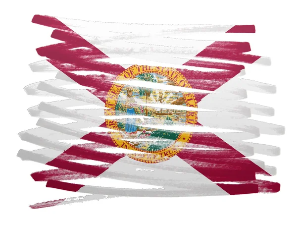 Flagge illustration - florida — Stockfoto