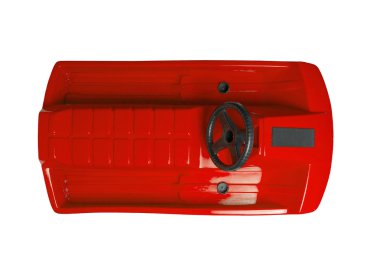 İzole kar scooter