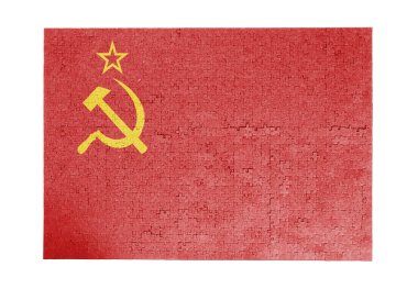Büyük jigsaw puzzle 1000 parça-SSCB'in
