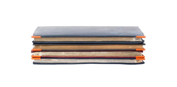 Stack of diaries Royalty Free Stock Images