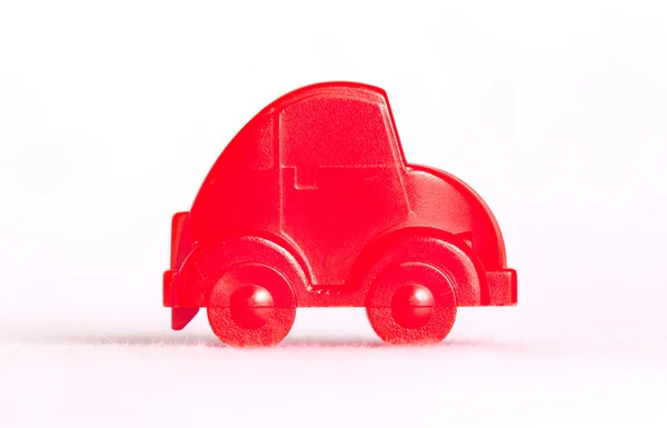 Carro de brinquedo isolado — Fotografia de Stock