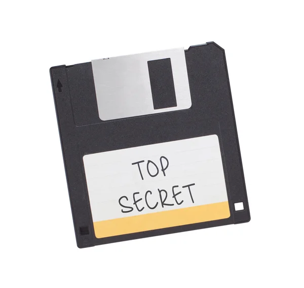 Floppy Disk - Tachnology dari masa lalu, terisolasi dengan warna putih — Stok Foto