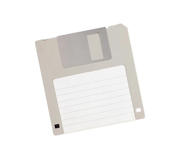 Floppy Disk - Tachnology dari masa lalu, terisolasi dengan warna putih — Stok Foto