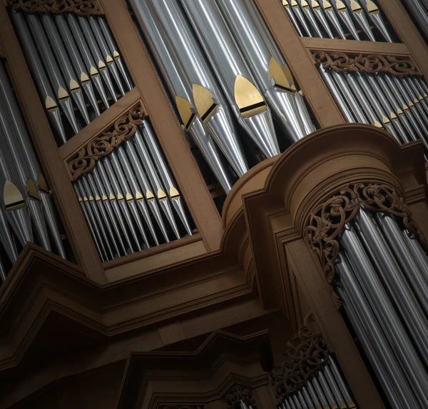 Old large pipe organ — Stock Photo, Image