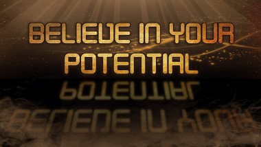 Altın alıntı - potansiyel inanıyoruz