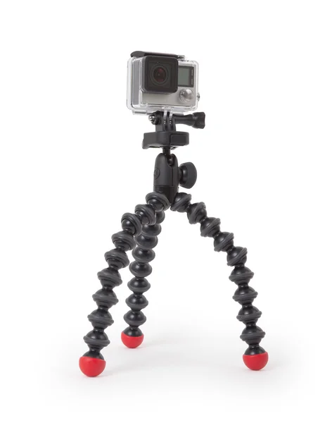Персональная камера высокой четкости, изолированная, без бренда — стоковое фото