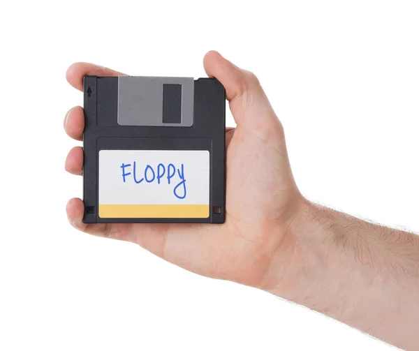 Disk floppy, dukungan penyimpanan data — Stok Foto