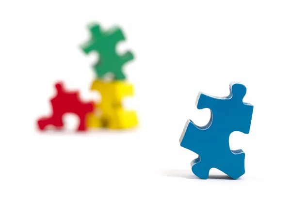 Vértes-nagy jigsaw puzzle darab, terv — Stock Fotó