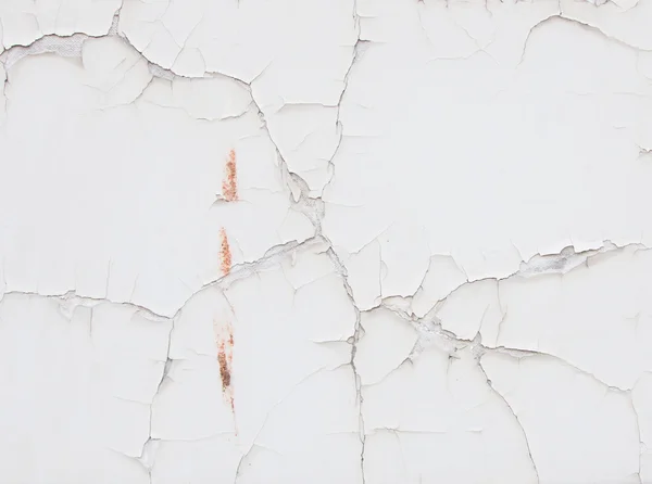 White wall with cracks — Stock Photo, Image