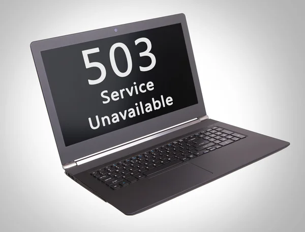 HTTP Status code - 503, Service Unavailable — Stock Photo, Image