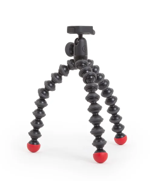 Flexible tripod isolated — Stock Photo, Image