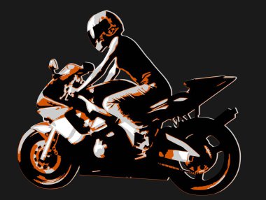 Kadınlar spor pisti motosiklet taşıyıcısı