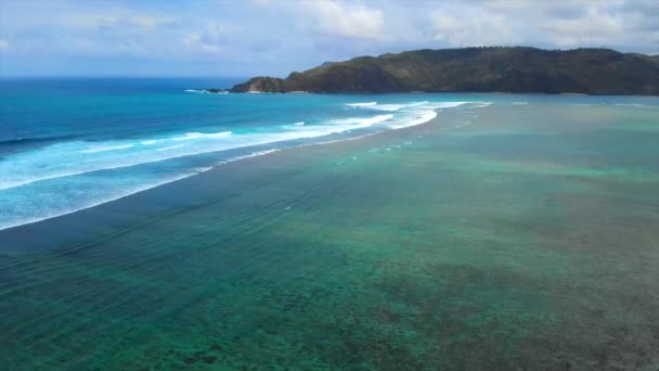 Fly Lombok Island Indonesia — Stock Video