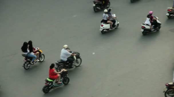 Traffic in Hanoi — Stock Video