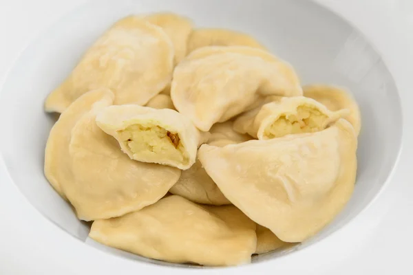 Bolinhos cozidos com batatas — Fotografia de Stock