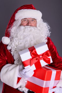mutlu Noel Baba ile giftboxes