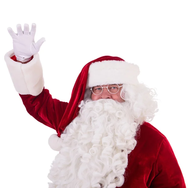 Santa Claus muestra gesto — Foto de Stock