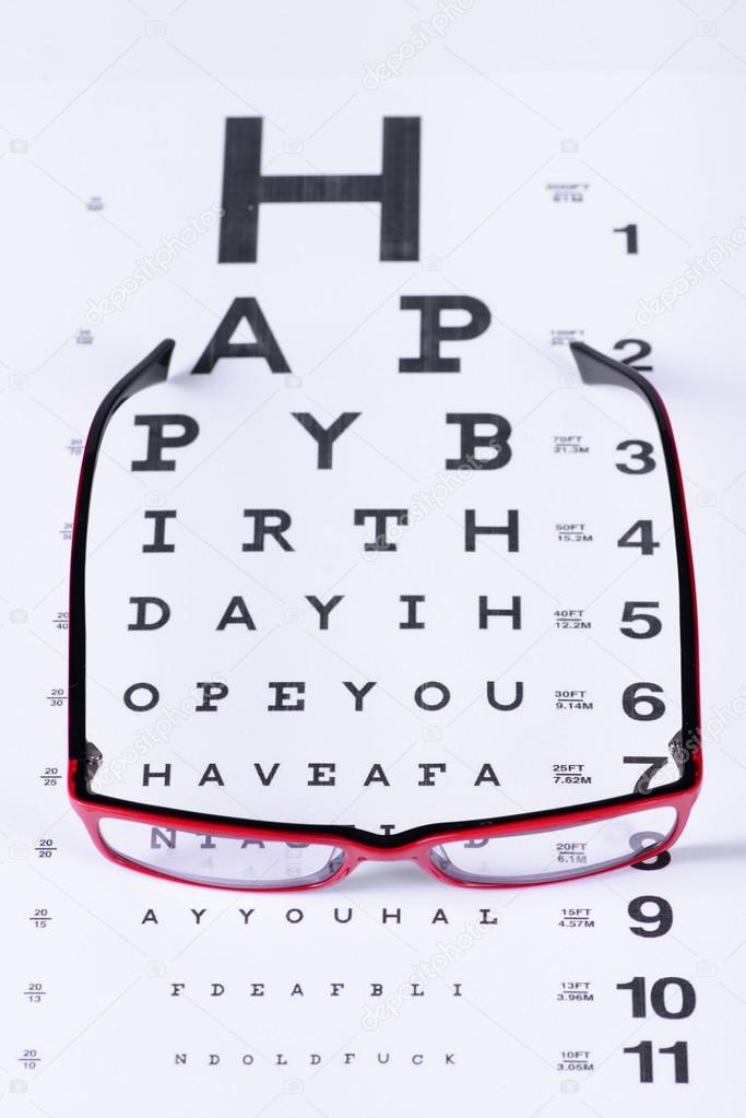 Line 7 On Eye Chart