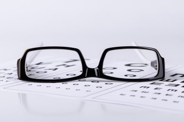 gözlük ve göz grafik