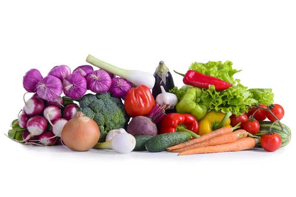 Muchas verduras maduras diferentes —  Fotos de Stock