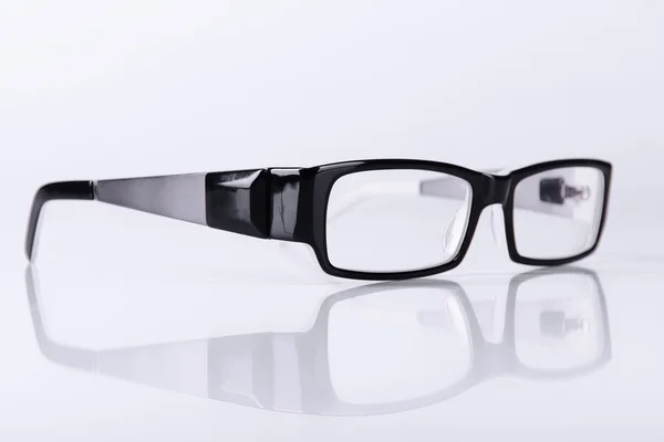 Optické brýle černé — Stock fotografie