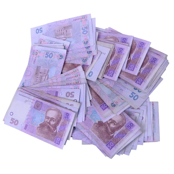 Hryvnia Ucrania moneda —  Fotos de Stock