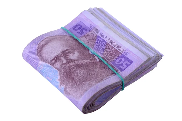 Hryvnia Ucrania moneda — Foto de Stock