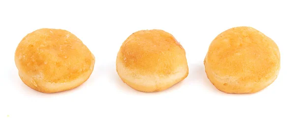 Beyaz Arkaplanda Küçük Doldurulmuş Donut — Stok fotoğraf