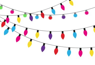 Parlak ışıklar, çelenk süslemesi neon lambaya yol açtı