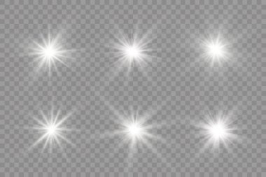 Parlayan yıldız, parlayan güneş, ışıldayan toz.