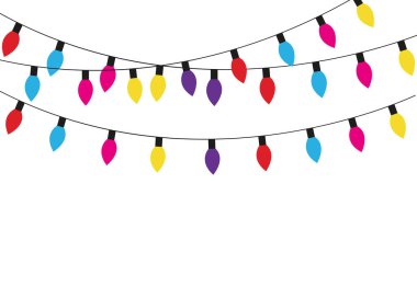 Parlak ışıklar, çelenk süslemesi neon lambaya yol açtı