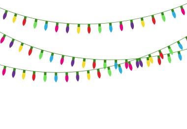 Parlak ışıklar, çelenk süslemesi neon lambaya yol açtı