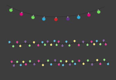 Parlak ışıklar, çelenk süslemesi neon lambaya yol açtı