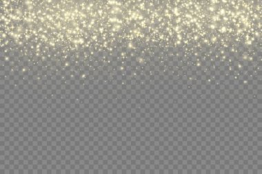 Sarı toz, güzel ışık parlamaları, bokeh etkisi