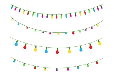 Parlak ışıklar, çelenk süslemesi neon lambaya yol açtı