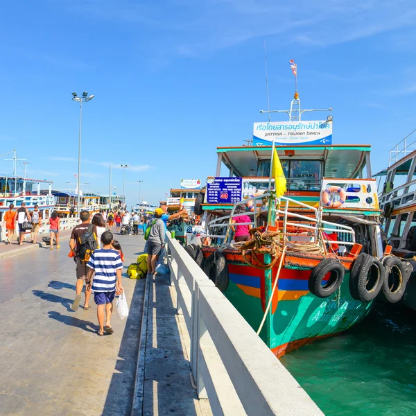 Gezgin iskeleye gitmek 