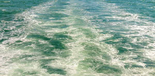 The wake of a boat — Stock Photo, Image