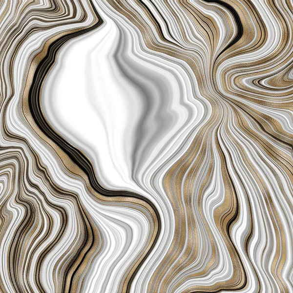 Modèle de marbre abstrait liquide, style agate luxe. — Photo