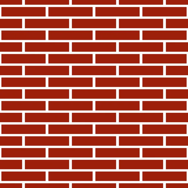 Brick muur naadloos patroon — Stockvector