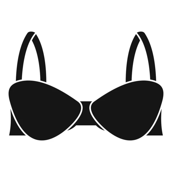 Balconette胸罩图标，简约风格 — 图库矢量图片