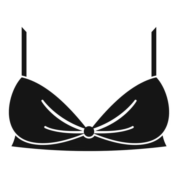 Soutien-gorge camisole icône, style simple — Image vectorielle