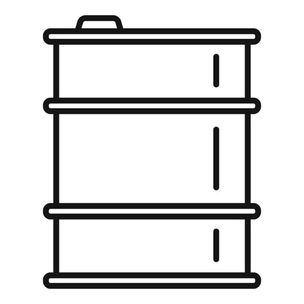 Ícone de armazenamento do barril, estilo esboço —  Vetores de Stock