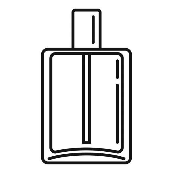 Duty Free Parfümflasche Symbol, Umriss Stil — Stockvektor