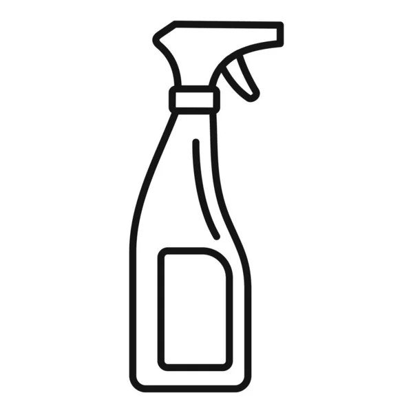 Servizio in camera spray cleaner icon, stile contorno — Vettoriale Stock