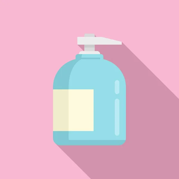 分配器肥皂图标,扁平风格 — 图库矢量图片