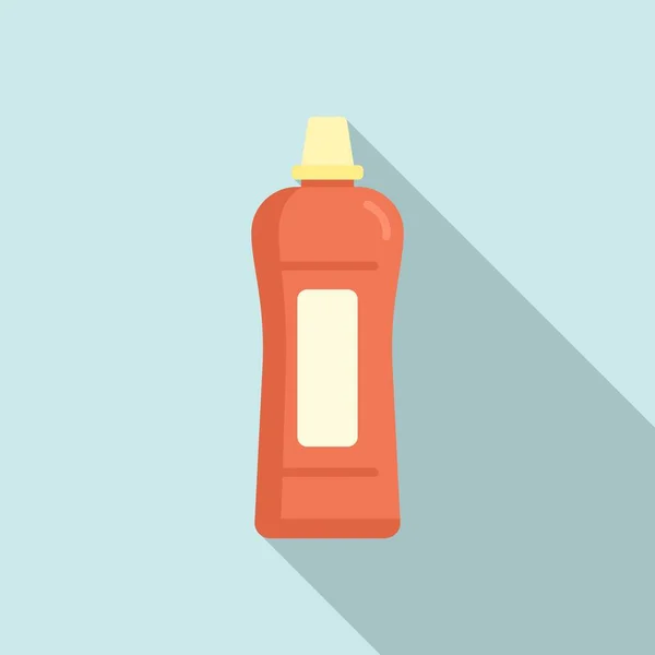 干净的瓶子图标，扁平风格 — 图库矢量图片