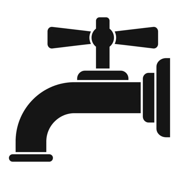 Icono de grifo de agua, estilo simple — Archivo Imágenes Vectoriales