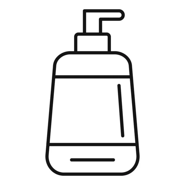 Conditioner Spender Symbol, Umriss Stil — Stockvektor