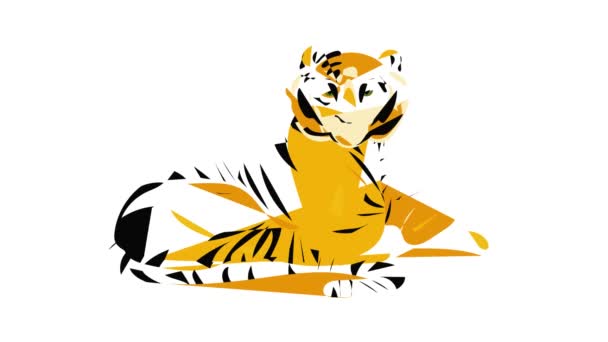 Animace ikon tygra