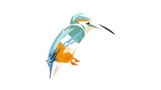 Animation icône Kingfisher — Video